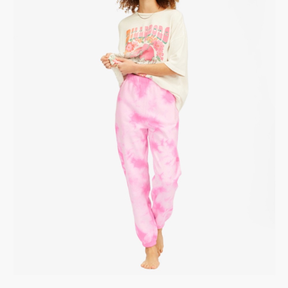 Billabong tie-dyed sweatpants